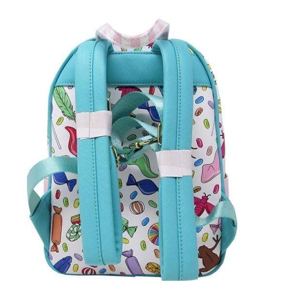 🍬🍭🍬 Loungefly x Harry Potter Honeydukes Candy Printed Mini Backpack - Picture 3 of 4